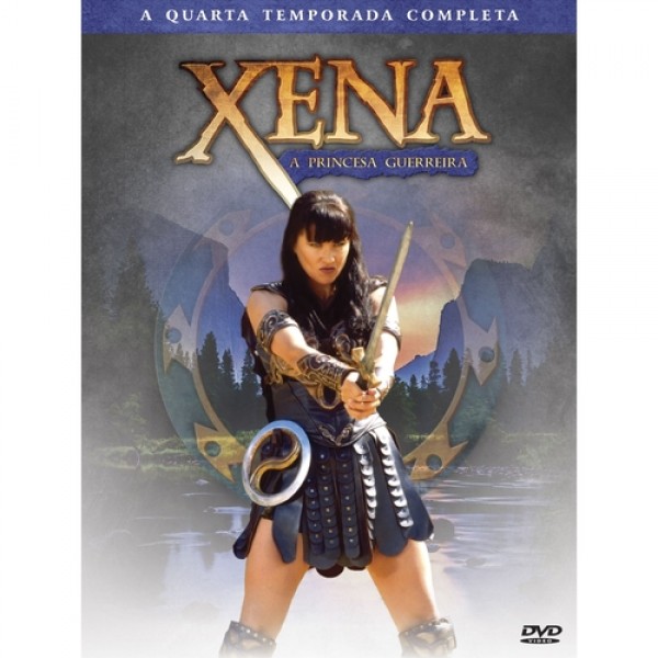 Box Xena A Quarta Temporada Completa 4 DVD S